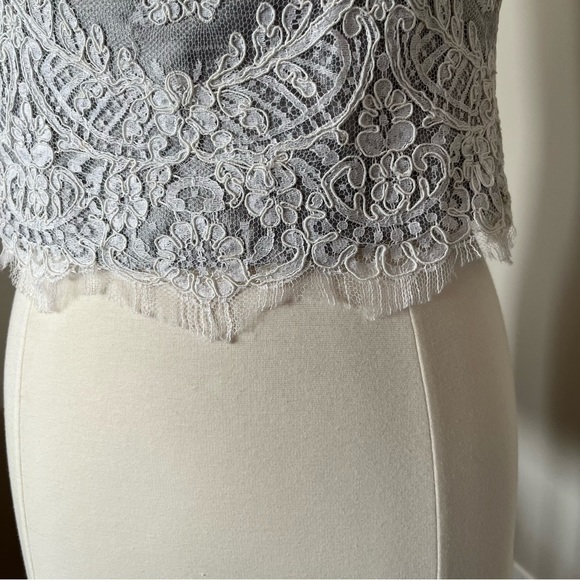 Formal Lace Halter Top - Picture 4 of 7